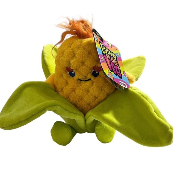 Living On The Veg Reggie Corn Plush Russ Kellytoy - Picture 1 of 8